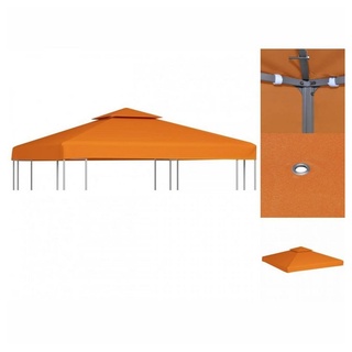 vidaXL Pavillon Pavillon Gartenzelt-Ersatzdach 310 g m2 Orange 3x3 m orange