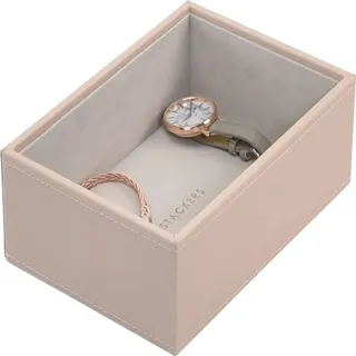 Stackers Schmuckboxen mit Mini-Vertiefung/Rosa