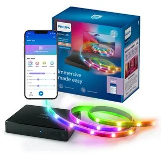 Philips SMART HDMI Sync Box mit TV-Hintergrundbeleuchtung, intelligente Beleuchtung Set Multi