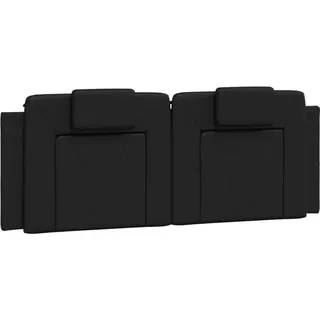 vidaXL Kopfteil-Kissen "Viana" 152 x 49 cm Schwarz