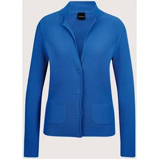 Madeleine Strickjacke Sportiver Blazer blau 38