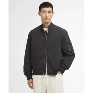 Barbour international für Herren. MCA1103 Fenton Jacke schwarz (L), Lässig, Polyamid