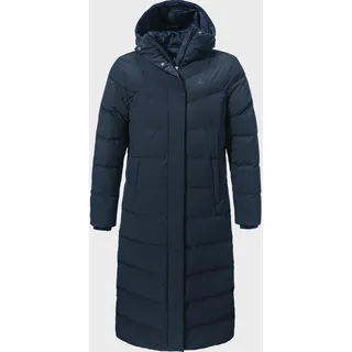 Schöffel Damen Style Vindave Down Mantel (Größe M, blau)