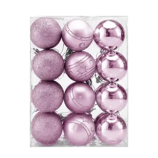 CASARIA Weihnachtskugel 6 cm rosa