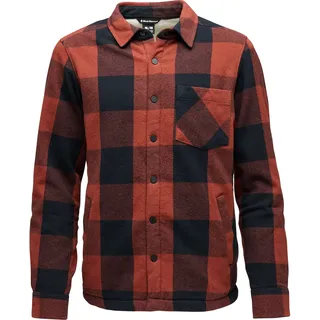 Black Diamond Langarmhemd Flanell Rot M