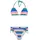 Triangel-Bikini Damen Pink 42