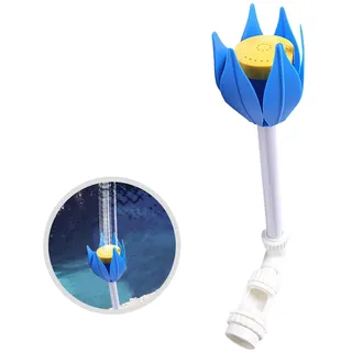 Gartenbrunnen Für Spa Und Pool Mit Blumenform Und Wasserfalldüse, 1-1/2 Zoll Installationsgr√∂ße, Für Kleine Räume