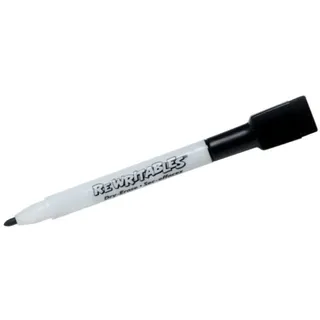 NOBO Whiteboard Marker Mini Marker magnethaftend trocken abwischbar 6 Stück sortiert blau|grün|lila|rot|schwarz