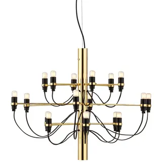 Flos - Kronleuchter 2097/18, Messing (frosted)