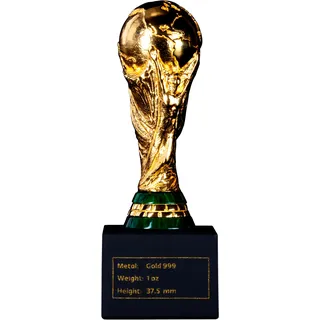 3D-Gold-Replik des offiziellen FIFA WM-Pokals 2026TM