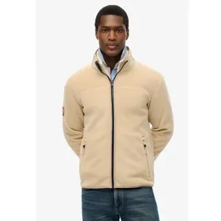 Superdry für Herren. M2014152A Fleece Aktiv beige (L), Lässig, Recyceltes Polyester, Nachhaltig