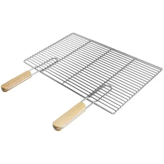 ECD Germany Grillrost 54 x 34 cm Edelstahl grau