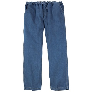 ABRAXAS Stretch-Jeans Große Größen Herren Abraxas Schlupf-Stretchjeans blau bleached blau 5XL