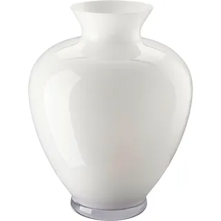 Gianna,White - Glass,Vase 36 cm