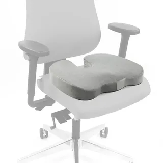 HJH Office MEDISIT VIII Sitzkissen 40 x 40 cm Grau