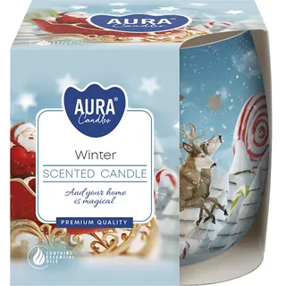 Duftkerze Im Glas – Winterliche Aura Für Weihnachten