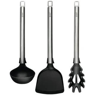 Käfer Kochbesteck-Set Edelstahl 3-tlg.