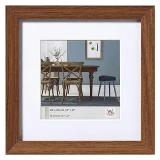 walther + design Fiorito Holzrahmen Eiche dunkel 20x20 cm 1 St.