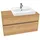 Waschbeckenunterschrank 100 x 55 cm Kansas Oak