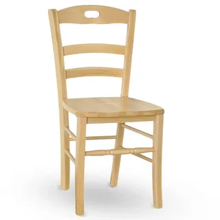 Stuhl Lory Massivholz Esszimmer Küche Natur Sitz Holz
