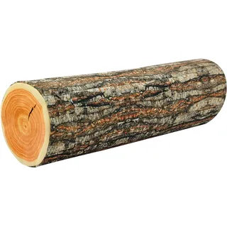 Generisch Kissen Naturlook Home, Baumstamm-Kissen Naturdeko | Zylinderkissen Wohnkissen | Skandinavisch Deko Kissen (1 Stück)