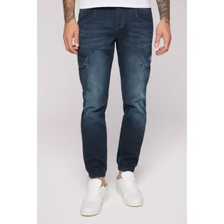 CAMP DAVID Regular-fit-Jeans mit hoher Leibhöhe blau 29