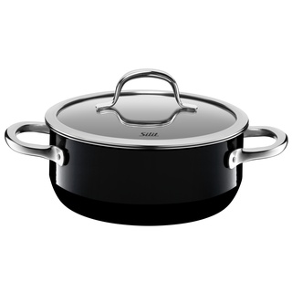 Bratentopf »Passion Black«, Silargan®, Made in Germany, 71974725-0 schwarz 2,4 l + Ø 20 cm + Höhe 8,4 cm