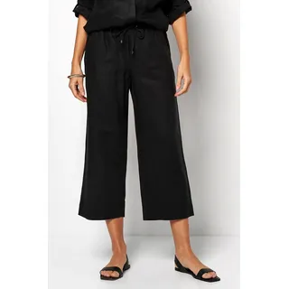 Culotte TONI "Pia" Gr. 42, N-Gr, schwarz (black) Damen Hosen Culottes Hosenröcke