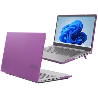 mCover Nur kompatibel mit Lenovo ThinkBook 14 G2 / G3 / G4 / G5 Series Notebook-PC (funktioniert nicht mit anderen Lenovo-Modellen) 2021 - 2023, Violett