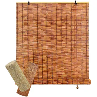 Bambus Rollo Aussenbereich Bambus Rollo bambusrollo 40 60 80 100 120 140 160 170 cm Natur Rollo Bambus Jalousine bambusrollo Rollo Nach Maß Breit Sonnenschutz Außenrollo