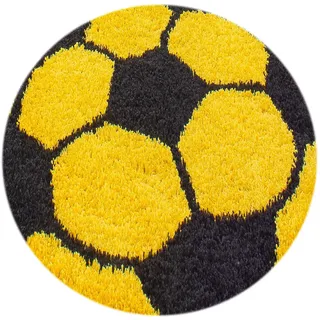 Ayyildiz Fun Kinderteppich Ø 100 cm Gelb