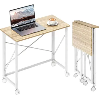 Homcom Schreibtisch Klappbar Weiß