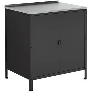 casa.pro Bolognano 92 x 80 x 50 cm Schwarz
