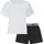 SUNSTONE RELAXED TEE SLEEP SHORTS SET mehrfarbig L