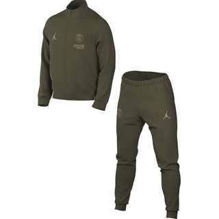 Nike Herren Trainingsanzug Psg Mnk Df Strk Trk Suit W 4Th, Rough Green/Hemp, FD7120-327, M