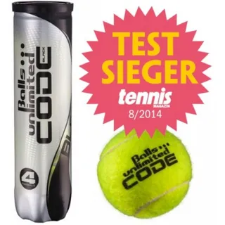 Balls Unlimited Code Black 4er Gelb