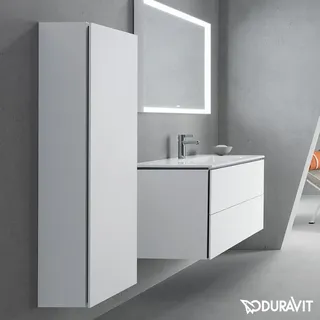 Duravit L-Cube Hochschrank 40 x 36,3 x 176 cm Weiß Matt Spanplatte