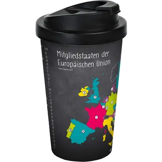 Gedalabels Thermobecher 0,4 l Schwarz