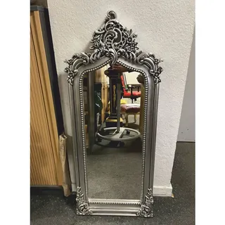 Casa Padrino Barock Spiegel 115 cm Silber