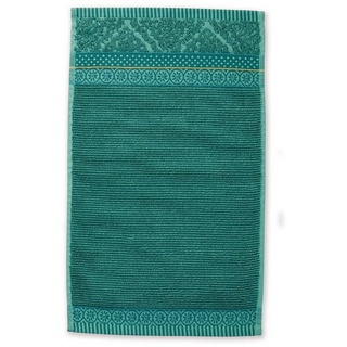 PiP Studio Handtuch »Pip SOFT ZELLIGE Waschhandschuh Gästetuch Handtuch Duschtuch, grün«, Baumwolle (1-St), rechteckig grün 22 cm x 16 cm