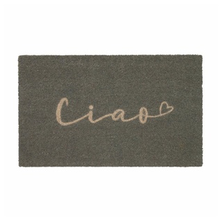 Fußmatte Ciao 45 x 75 cm, Giftcompany, rechteckig grau