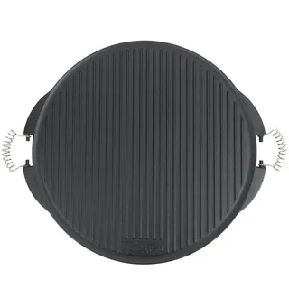 BBQ-Toro Grillplatte Ø 53 cm Gusseisen schwarz