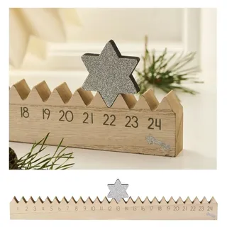ib laursen Adventskalender Silberstern 50 cm