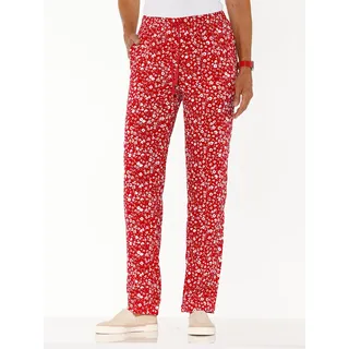 Classic Basics Schlupfhose Klassisch Rot/Weiß 54