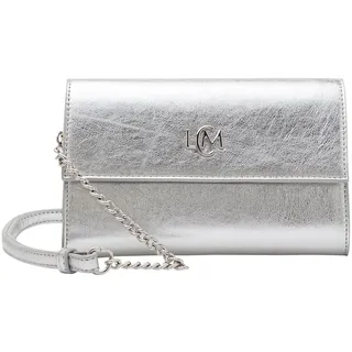 L.CREDI Oliviana Clutch Silber