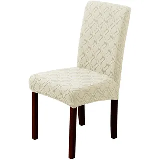 Kaket Stuhlhusse, Beige, Textil, 18x25 cm, Wohntextilien, Bezüge, Stuhlhussen