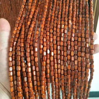 FENGSHOUU Bambus Perlenvorhang Türvorhang,Hölzern Perlenvorhang,Deko Holzperlen Vorhang,Hängender Dauerhaft Türvorhang Dekoration Teilervorhang,Breite×Höhe (100 x 190cm(125 Stränge,Orange)