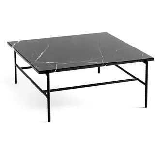 HAY - Rebar Coffee Table, 80 x 84 cm, Marmor / schwarz
