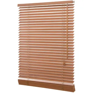 Ventanara® Holzjalousie 35mm Holz Jalousie Jalousette Echtholz (160 x 160 cm, Buche)