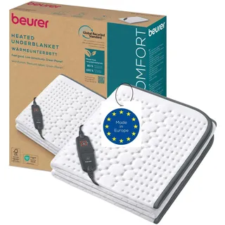 Beurer UB 60 Wärmeunterbett 150 x 80 cm Grau/Grün